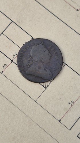 Penny 1772 fauté - 1/2,
