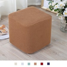 Pouf Couvre Housse Carré Pouf