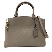 LOUIS VUITTON Grand Palais MM M45833 Tourterelle Monogram Empreinte #1526