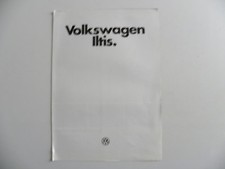 Brochure VOLKSWAGEN ILTIS de 01 / 1979 en allemand