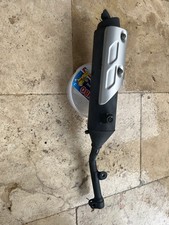 125 tdr  silencieux, Sortie pot échappement d'origine et plaque  yamaha 4fu 5ae