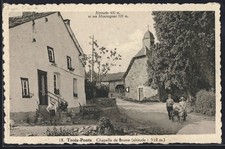 Old postcard Trois-Ponts, Chapelle de Brume 1942 
