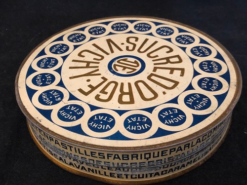 Vichy etat boîte circulaire - etat,