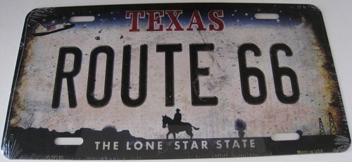 Plaque auto usa route 66 - ,