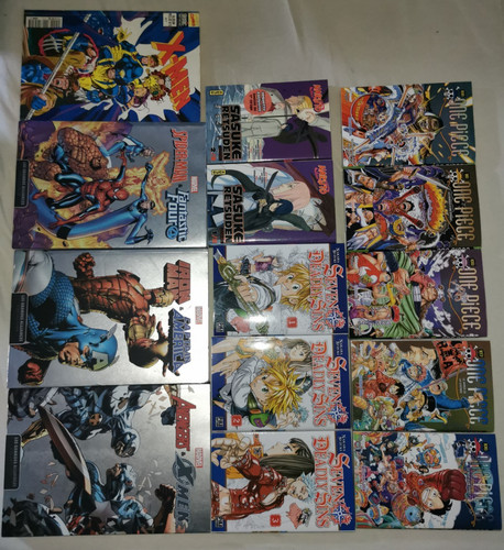 Lot one piece tomes - de, +seven