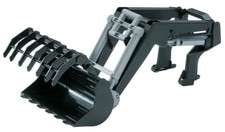 BRUDER - Chargeur frontal avec godet à griffes adapté à la série 3000 tracteu...