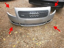 AUDI TT 180BHP 2004 67K coupe cabriolet SILVER ORIGINAL BUMPER GENUINE 8N MK1