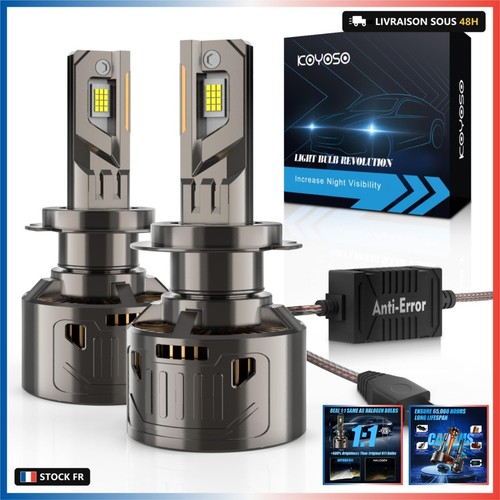 Koyoso ampoules led 36000lm - led, h7