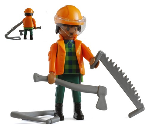 Playmobil figurine bois - figurine,