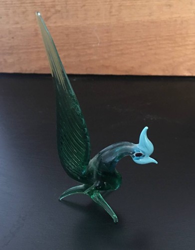 Bibelot oiseau verre de - bibelot,