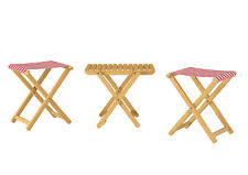 Tabouret de jardin pliable