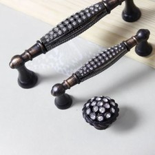 Luxe Garde-robe tiroir d'armoire Bouton Poignée Bronze 54111319