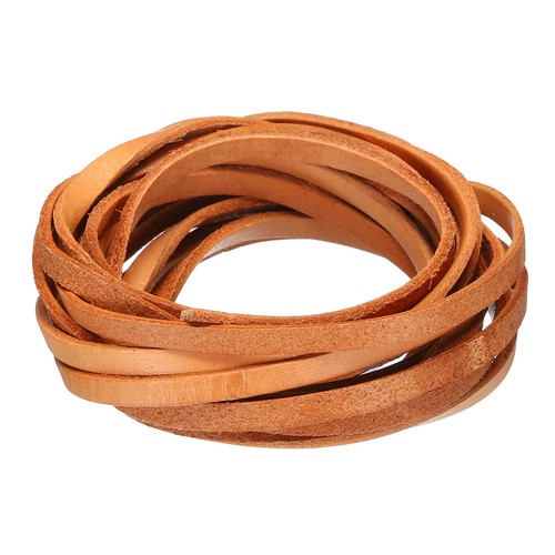 Mètres cordon cuir plat 5 - plat,