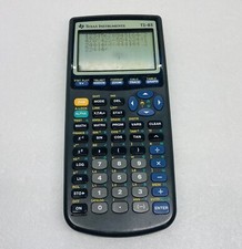 Rare Texas Instrument To 83 Graphing Calculator With Back Cartridge Slot 26