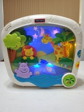 Tiny Love Settle & Sleep Projection Soother Crib Toy Jungle Music Lights Tested 