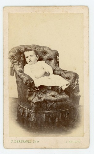 Berthault angers cdv photo - à,
