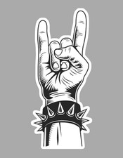 Rock and roll - signe, main