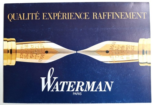 Advertisement waterman flap - advertisement,