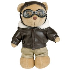 OURS EN PELUCHE COMBAT PILOTE