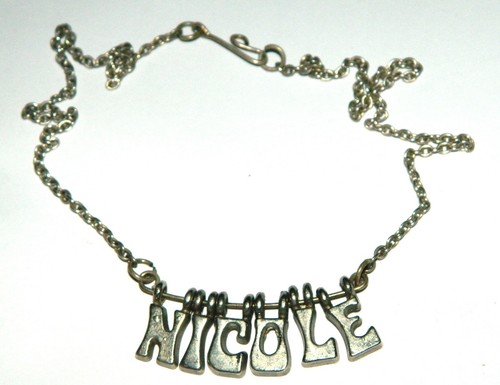 Joli collier vintage prénom - collier,
