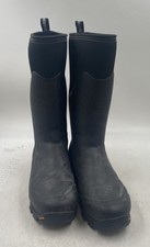 Muck Mens Arctic Ice Black Round Toe Mid Calf Pull-On Winter Boots Size 12