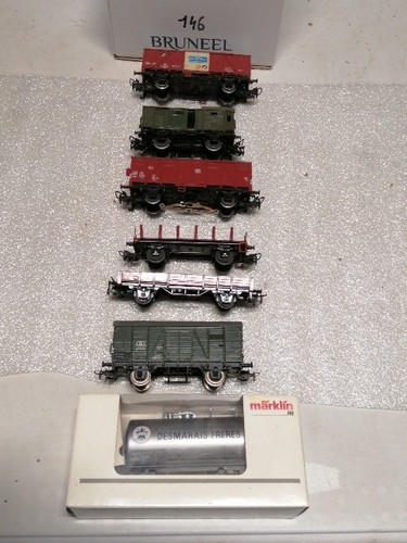 Lot wagons marklin 1 - 7,
