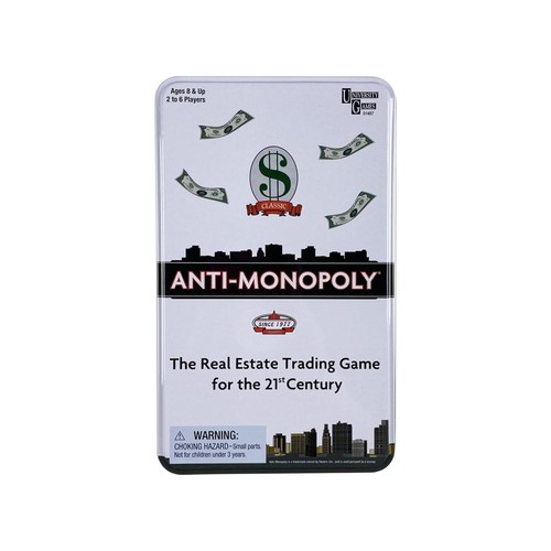 Anti monopoly game tin travel - anti-monopoly,