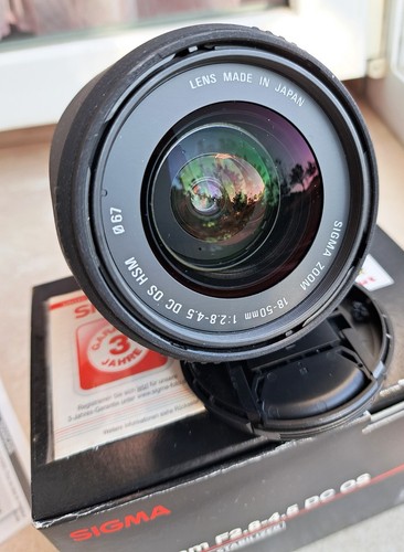 Objectif sigma 50 mm - objectif, dc