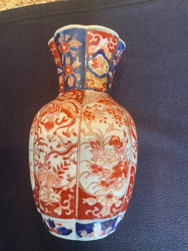 Antique japanese imari vase - japanese,
