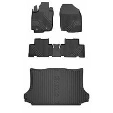 Frogum TPE Tapis De Sol+Coffre Jeu pour Toyota RAV4 III 2005-2012 TPE ensemble t