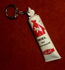 Tube 20 G honey keychain PITHIVIERS EN GATINAIS France - CAGEC HIVE & bees