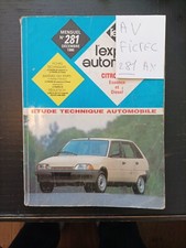 REVUE TECHNIQUE CITROEN AX sport 1.3 1.4 Ax gt Ax 10 11 14 14d rta Citroën AX
