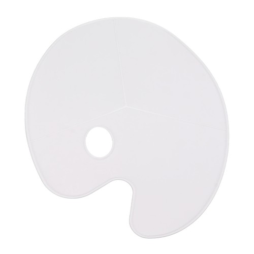 Palette peinture blanche - blanche, en
