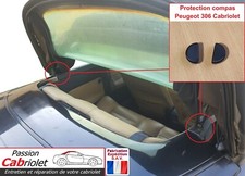 x2 Protection silentbloc compas mécanisme capote Peugeot 306 cabriolet