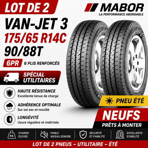 Lot pneus mabor - lot, van-jet