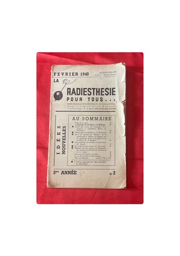 Revue radiesthésie et - radiesthésie,