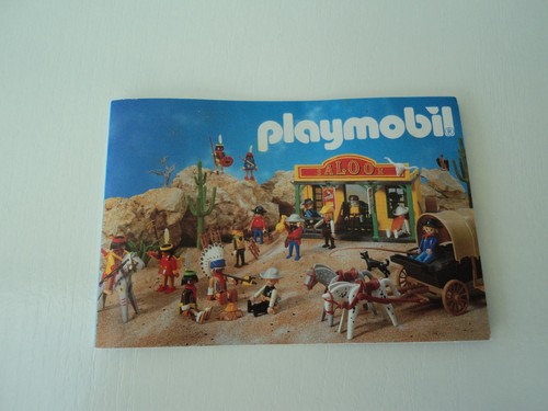 Playmobil vintage leaflet - playmobil,