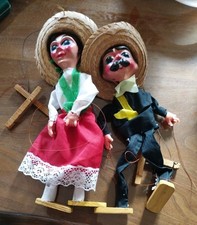 marionnettes anciennes Couple