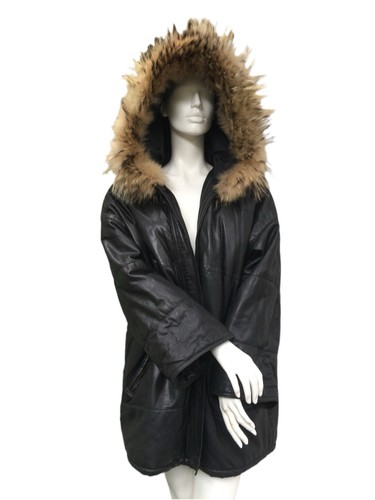 Manteau cuir max - cuir,