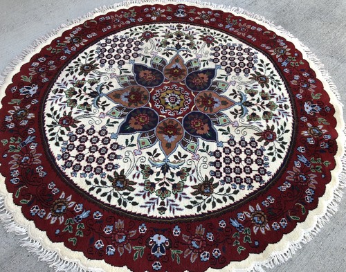 Tapis rond 200x200cm alfombra - tapis,