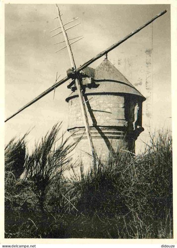 Carte postale moulin à - carte,