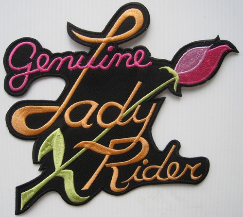 Patch ecusson dossard lady - ecusson,
