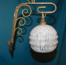 ANCIENNE APPLIQUE EN VERRE