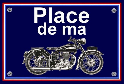 Plaque place ma - ",