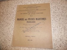 1935.Manuel pêches maritimes françaises.fasc.1.Le Danois