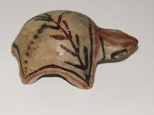ANTIQUE TORTOISE TERRACOTTA VARNISHED ART SCULPTURE RARE COLLECTIBLE VGC
