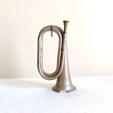 Bugle En Métal Militaire Vintage Des Années 1920 Rare Décoratif Collectibles M64