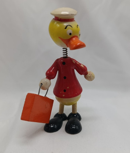 Ancienne figurine canard goula - canard,