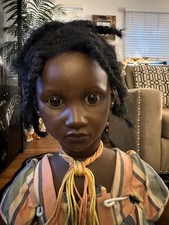 Himstedt Doll Cornrowfatou Girl Doll