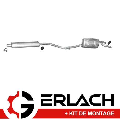 Silencieux arriere pour - , fiat